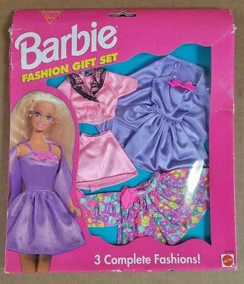 barbie fashion gift set